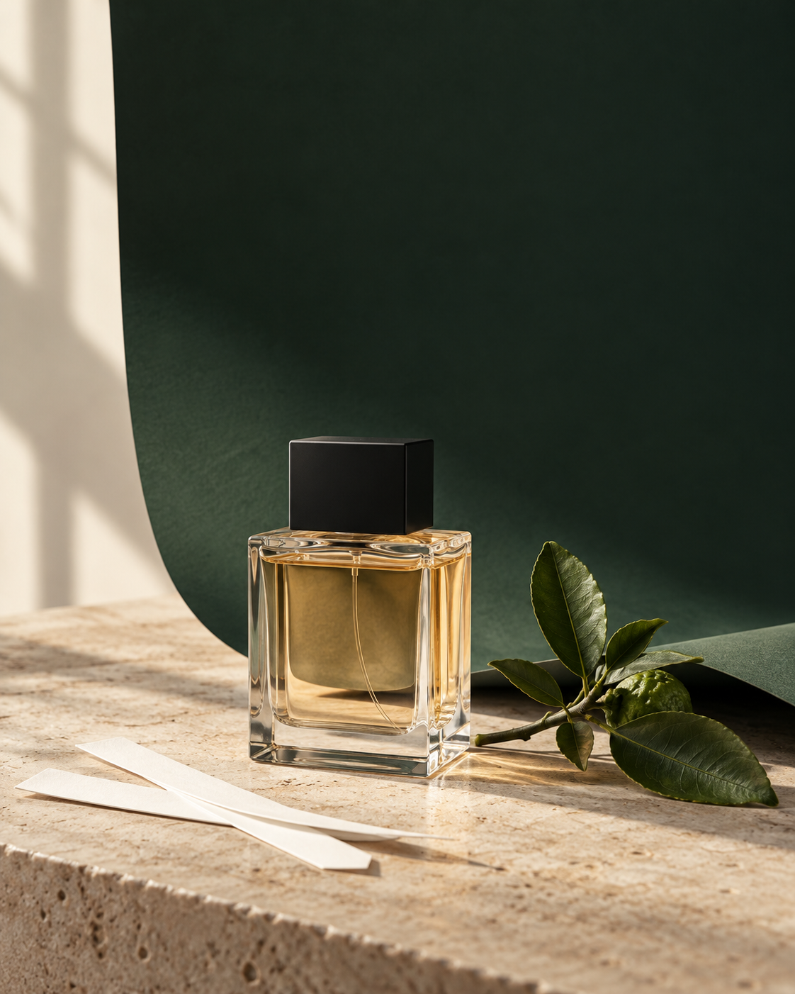 Una pausa en el atelier de perfumería